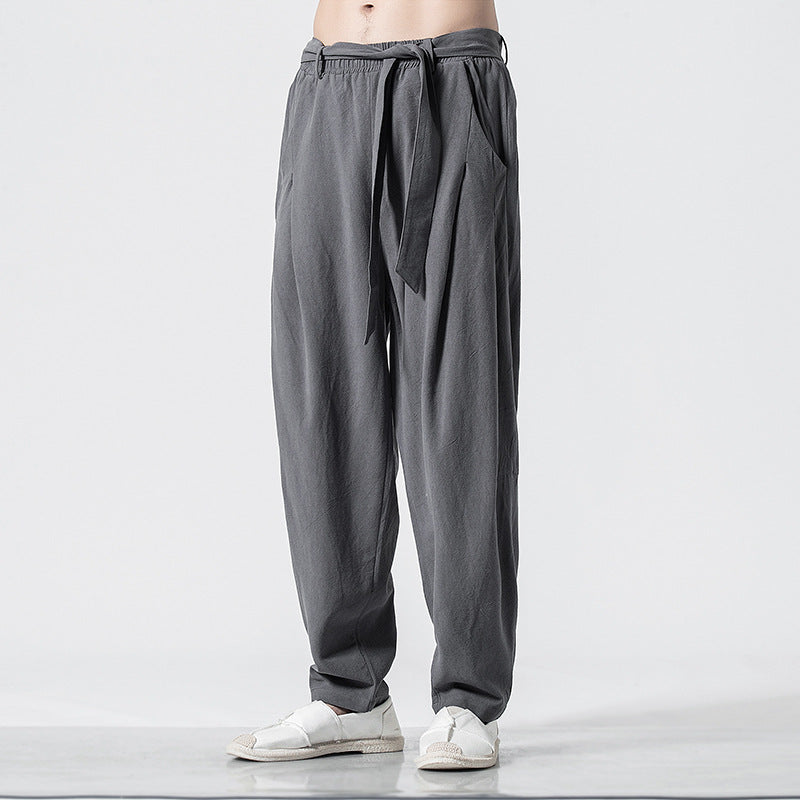 LEINENHOSEN - UNISEX, BELT, ZENSTYLE - SILKVALE