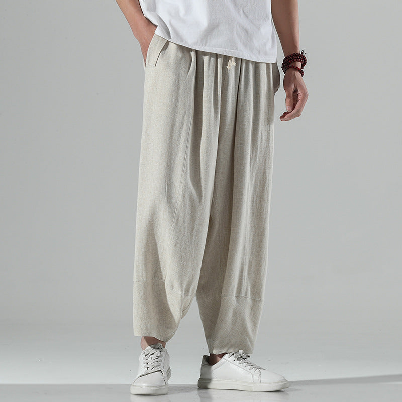 LEINENHOSE - PURE, CASUAL, BASIC - SILKVALE