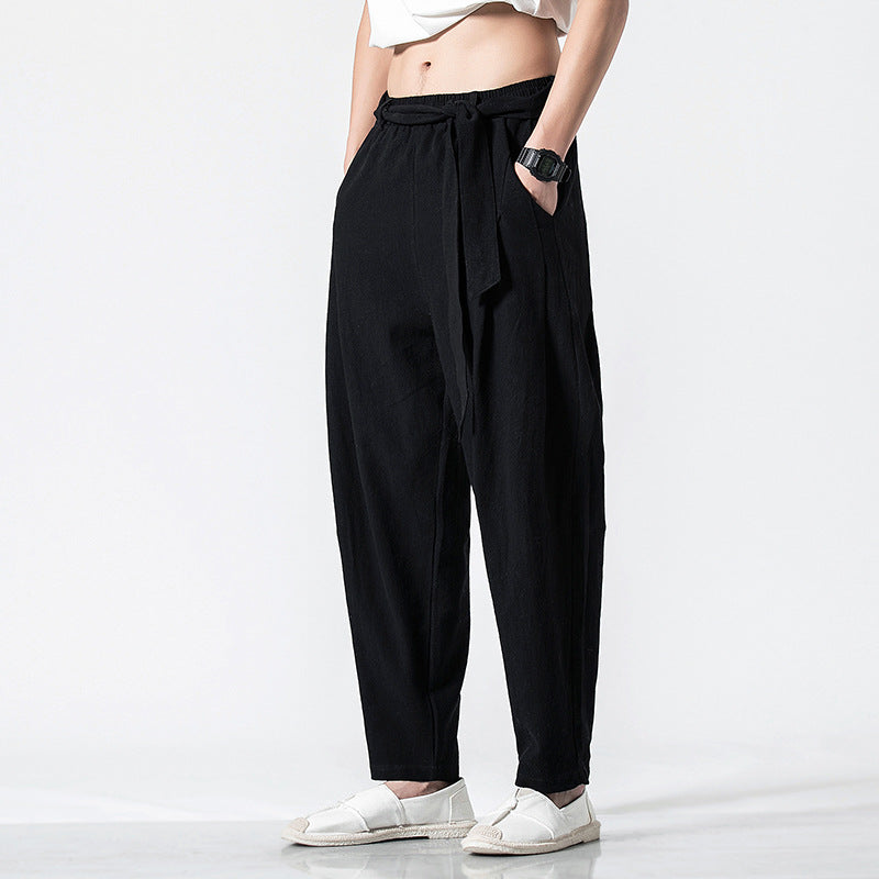 LEINENHOSEN - UNISEX, BELT, ZENSTYLE - SILKVALE