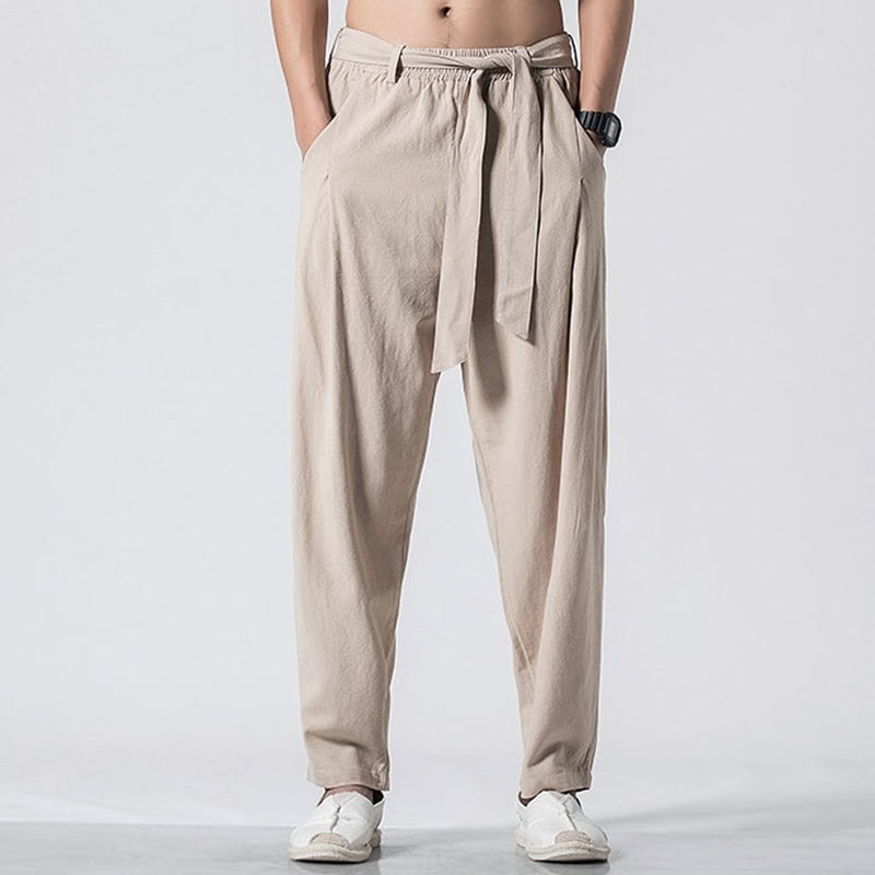LEINENHOSEN - UNISEX, BELT, ZENSTYLE - SILKVALE