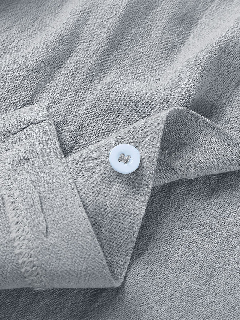 LEINENHEMD - SHORT, LOOSE, COLOR - SILKVALE