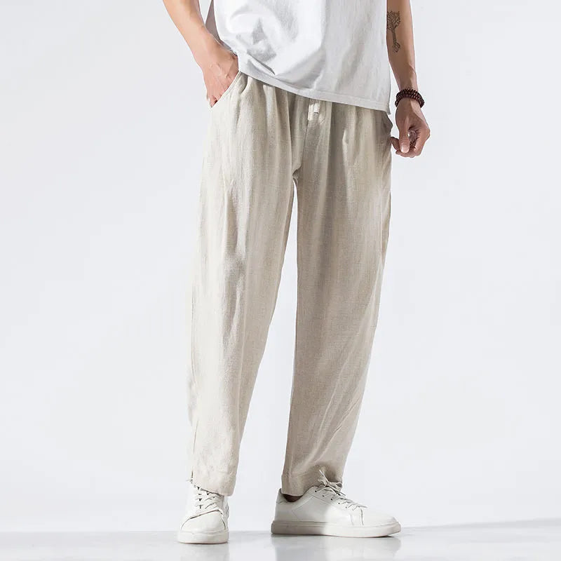 LEINENHOSE - PURE, CASUAL, BASIC - SILKVALE