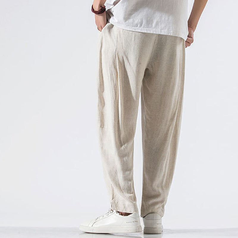 LEINENHOSE - PURE, CASUAL, BASIC - SILKVALE