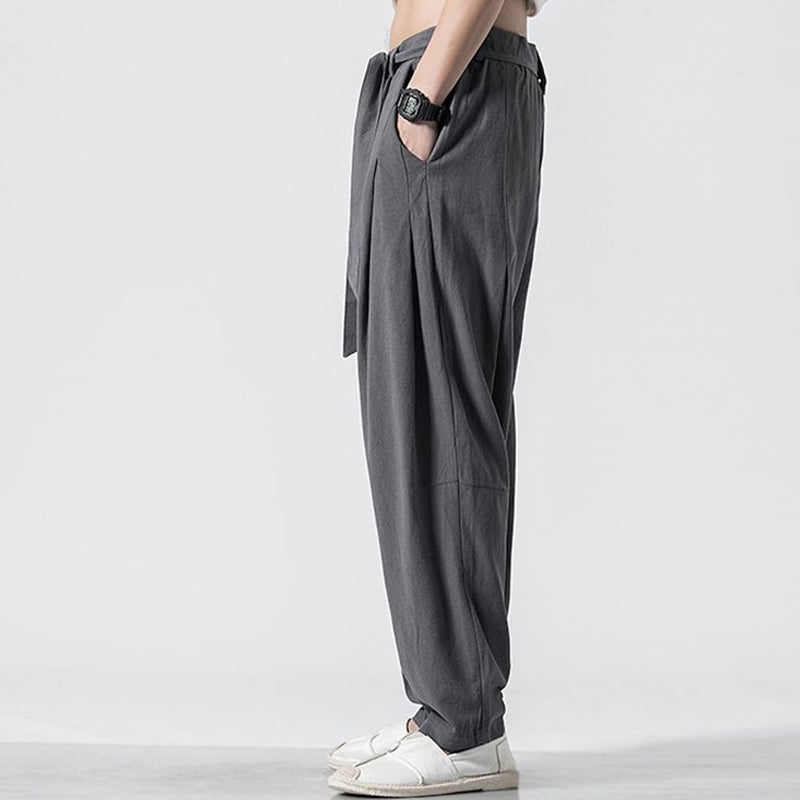 LEINENHOSEN - UNISEX, BELT, ZENSTYLE - SILKVALE