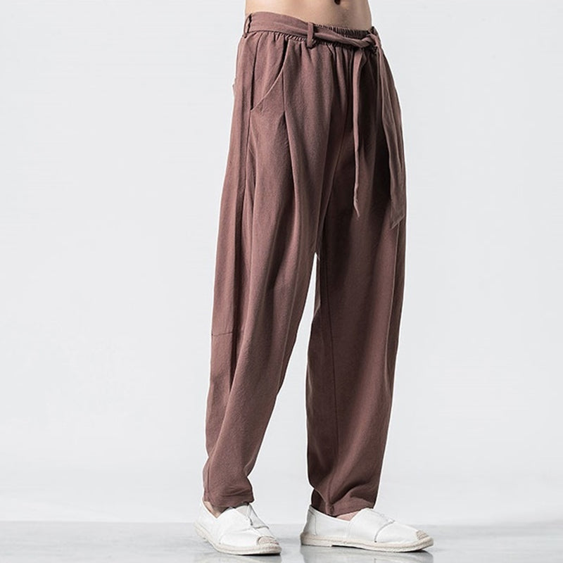 LEINENHOSEN - UNISEX, BELT, ZENSTYLE - SILKVALE