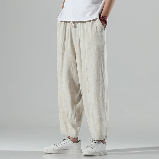 LEINENHOSE - PURE, CASUAL, BASIC - SILKVALE